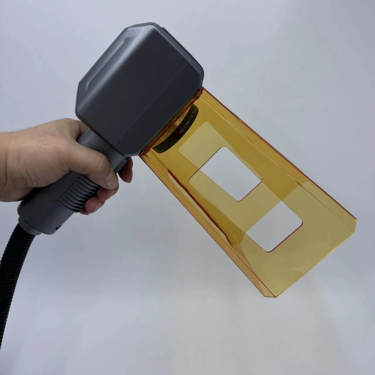 Macchina per marcatura laser portatile in fibra 20W 30W 50W Marcatura di metalli Data Logo Codice immagine Macchina per incisione laser portatile
