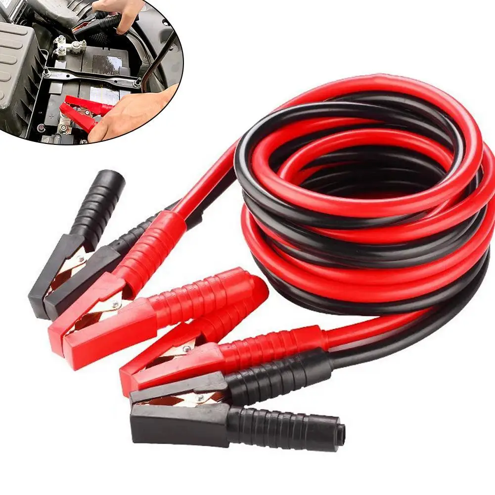 

Thickened Car Battery Cable Emergency Ignition Line Anti-freeze Automobile Jump Start Connection Wire For Car Battery Charging