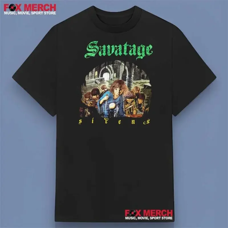 Savatage Sirens Album T Shirt S 5XL Multicolor