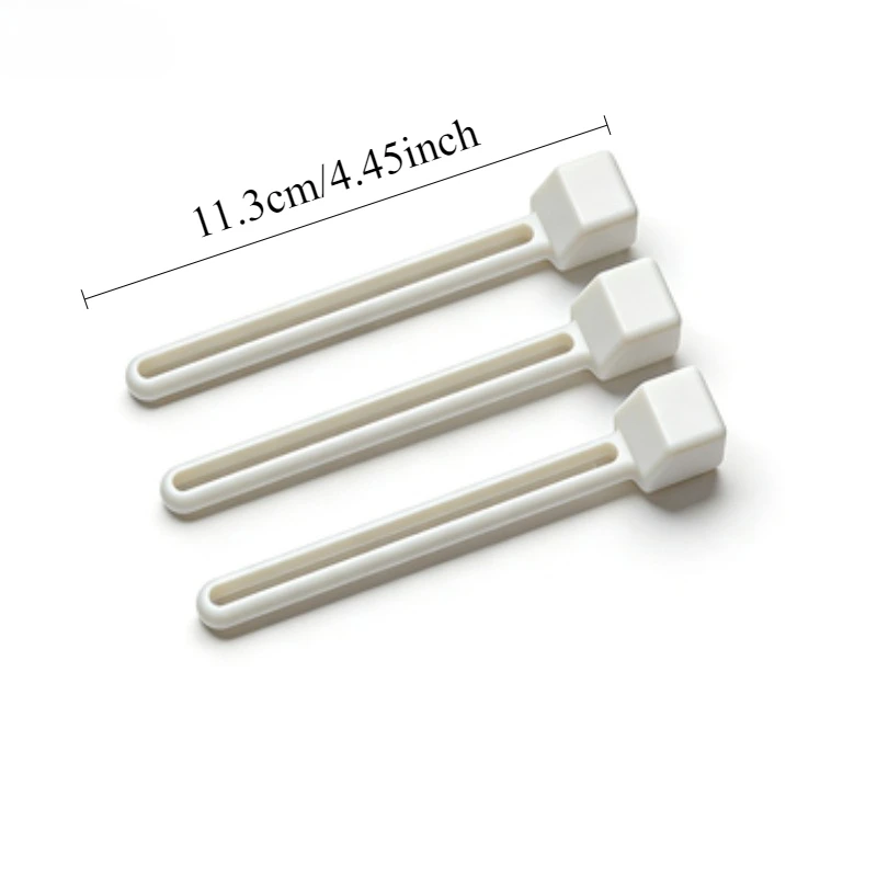 3PCS/6PCS Precise Quantitative Long Handle Fish Feed Spoon Anti-Moisture Feeding Scoop for Household Aquarium Fish  Feeding Tool