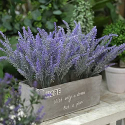 Flores artificiales resistentes al frío, lavanda Gypsophila, 6 estilos, romántico Día de San Valentín, decoración de boda, regalo de flores eternas