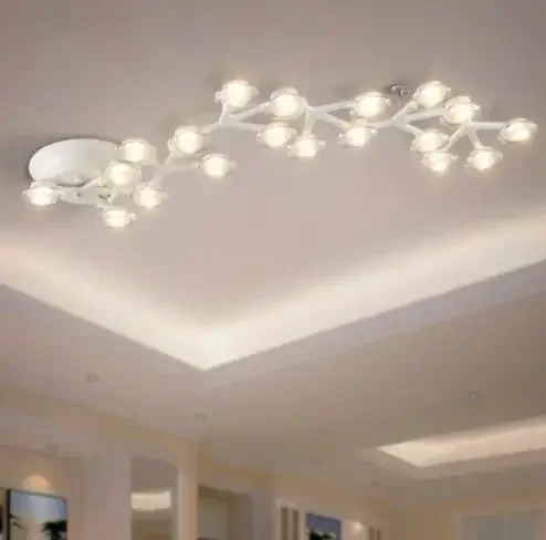 

Modern LED chandelier ceiling Nordic lamps home deco lighting fixtures bedroom living room hanging lights