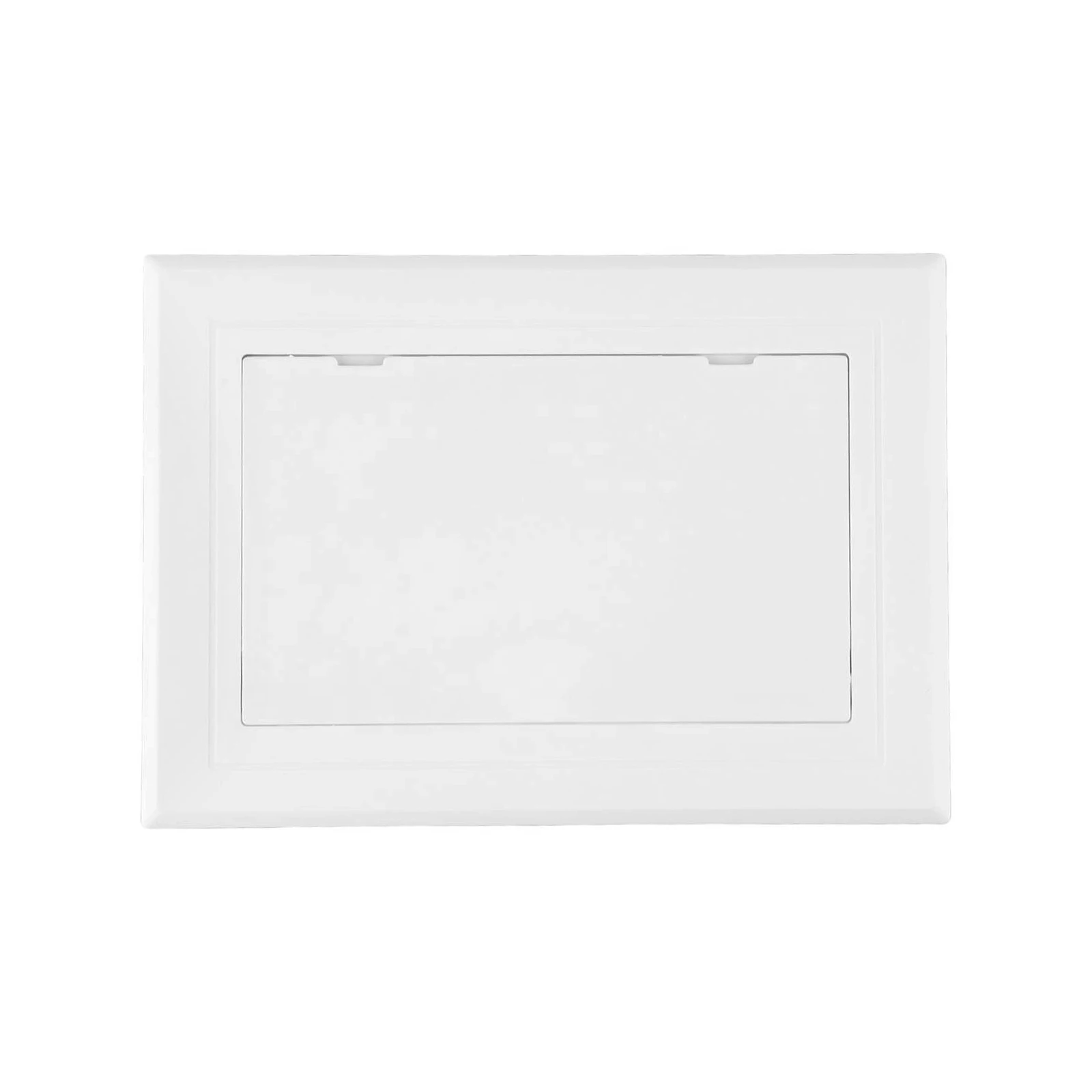 1pc Access Panel Inspection Hole White ABS Hinged Access Doors Wall Ceiling Hatch Cover Plastic Push-Type Inspection Port