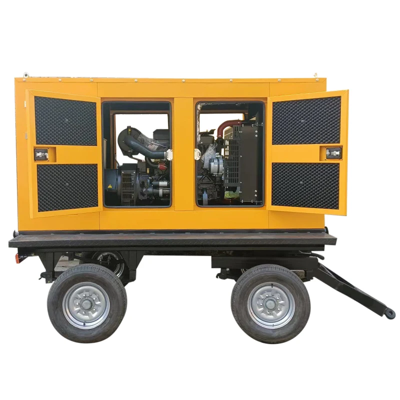 محرك مولد الديزل نوع صامت مع شهادة EPA 100kw 30kva 50kva 80kva 200kva 500kva 3 المرحلة مجموعة مولدات الديزل