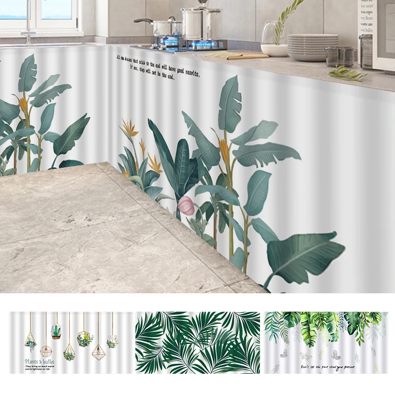 Kitchen Cabinet Curtain Dustproof Interior Covers Wardrobe Cover Ins Short Curtains Kitchen Supplies Home Decoration 가림막 커튼