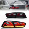 Conjunto de luces traseras LED secuenciales, Mitsubishi Lancer par para 2008-2009, 2010, 2011, 2012, 2013, 2014-2015, EVO X 2