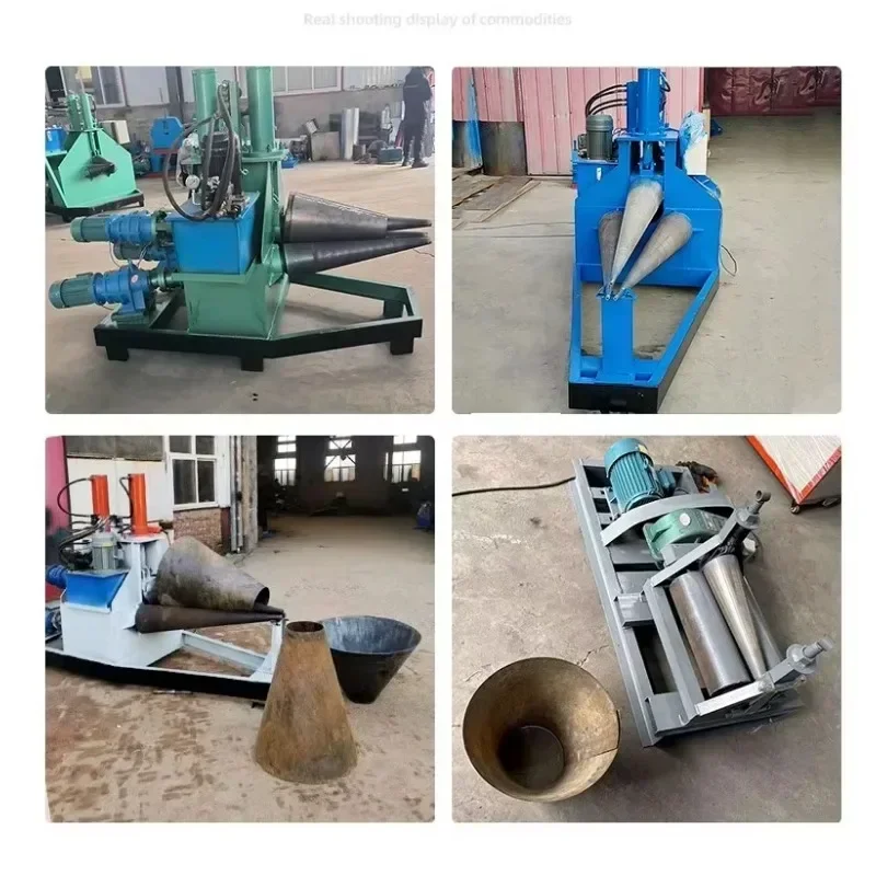 Metal Plate Rolling Machine Hydraulic Drive Cone Rolling Machine Conical Workpiece Roll Forming Equipment Plate Rolling Machine