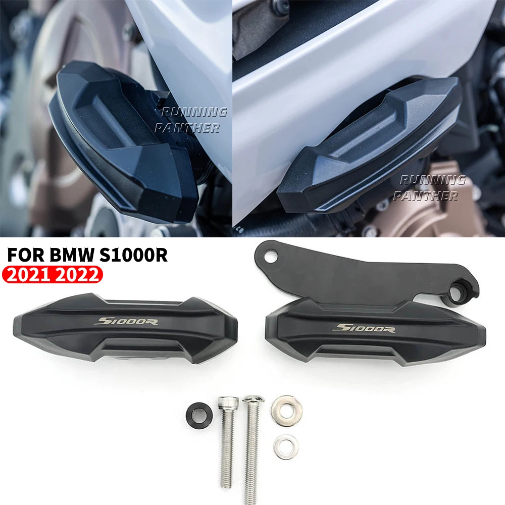 

NEW For BMW S1000R 2021 2022 Motorcycle Frame Sliders Pad Protector Guard Anti-Fall Glue Falling Protection Pads Set 2018-2020