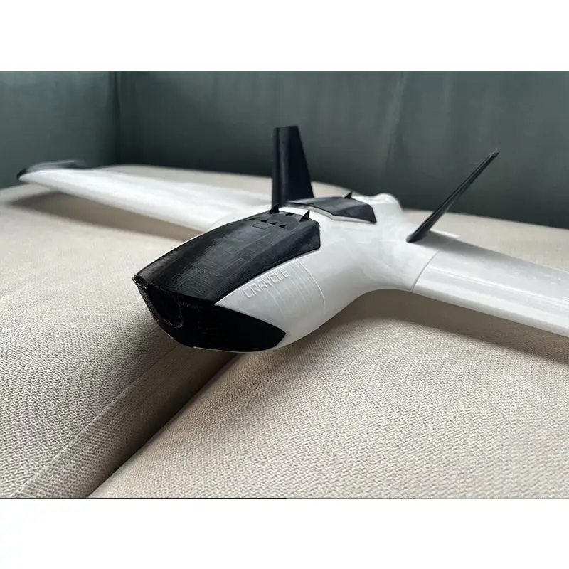 Fpv Fixed Wing Traverse Aircraft Model Airplane Aerial Drone 3d Printed Aircraft Model Wingspan 80cm