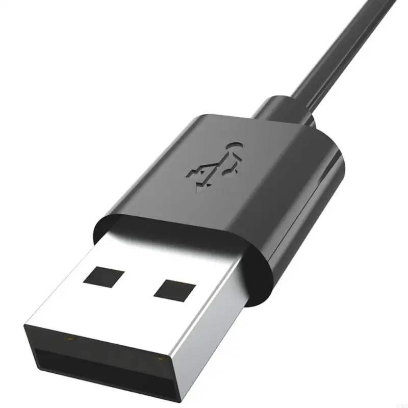 60/100cm Smartwatch USB 충전 케이블 충전기 홀더 Haylou watch RS5 용 스마트 시계 도크 코드 와이어 충전기 어댑터