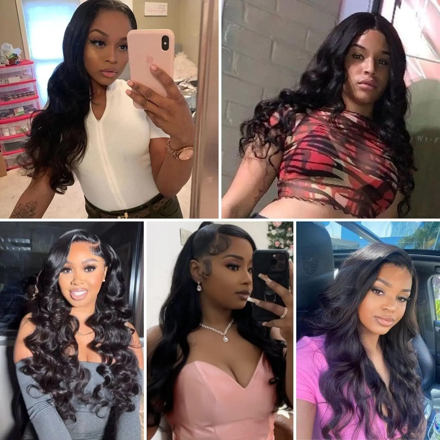 Body Wave Bundles Human Hair Brazilian Hair Weave Black 3 4 Bundles Deal Natural 30 Inch Bundle Hair Extensions Can Be Dye