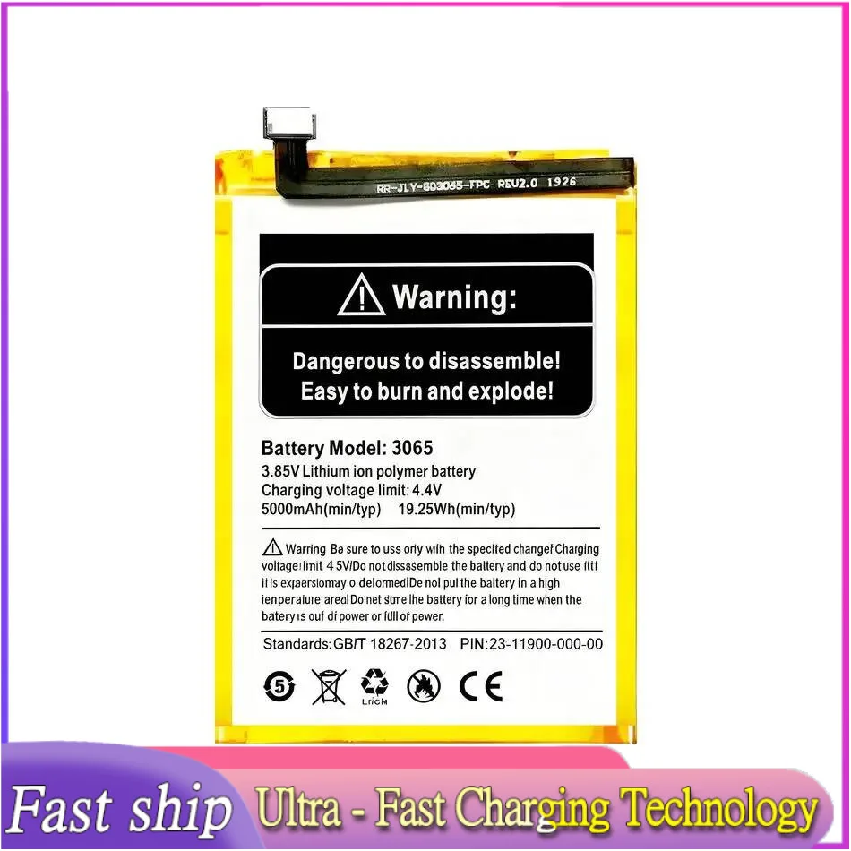 

5000 мАч для Ulefone Armor 5 5S, долговечный аккумулятор для мобильного телефона высокой совместимости