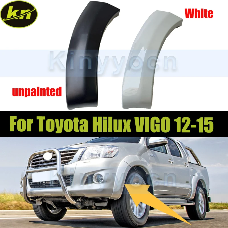 

Накладки на колесные арки (расширители колесных арок) передние нижние для Toyota Hilux VIGO 2012-2015