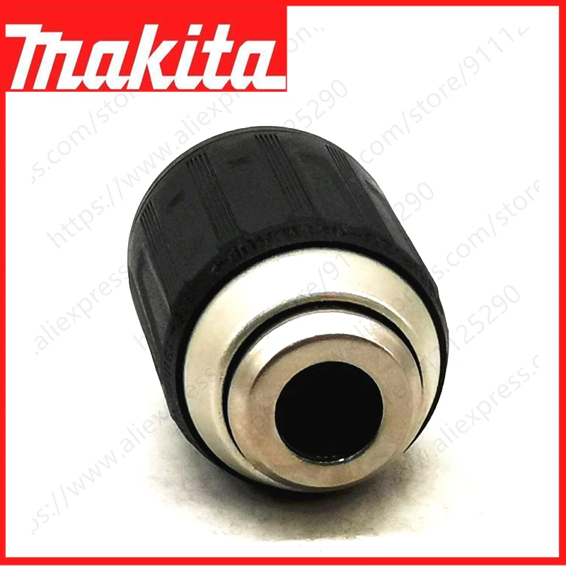 หัวจับดอกสว่านแบบไม่ใช้กุญแจ 13 สำหรับ MAKITA DHP446 DHP456 DHP459 DHP480 DHP482 DHP484 DHP485 DDF446 DDF456 DDF459 DDF480 DDF482 DDF484