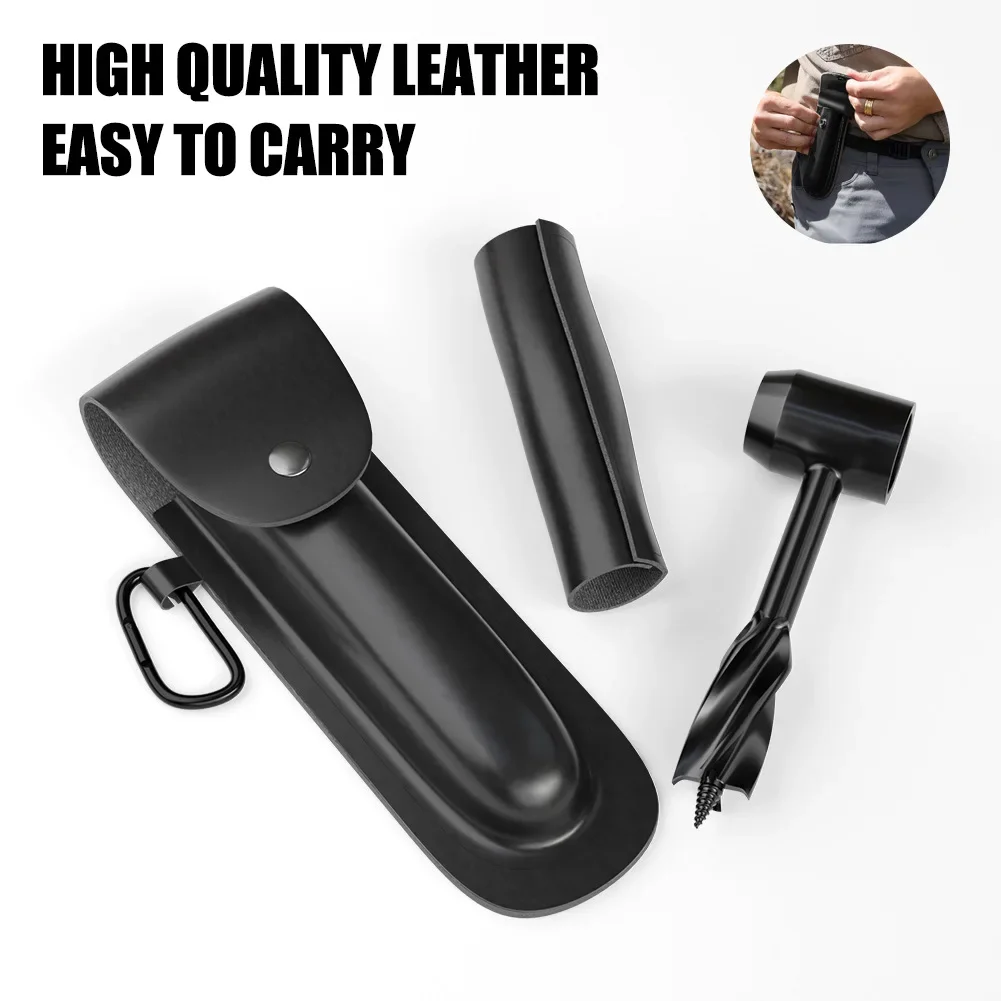 1PC Bushcraft Settlers Tool Scotch Eye Hand Auger Wrench Manual Drill for Survival,Camping Gear for Outdoor DIY&Shelter Building