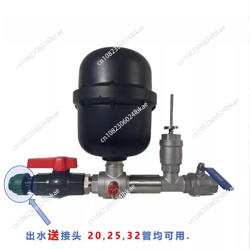1-Inch Stainless Steel Body  Water Hammer Pump Kit Send Interface Single And Double Valve For Farm Irrigation Water Supply