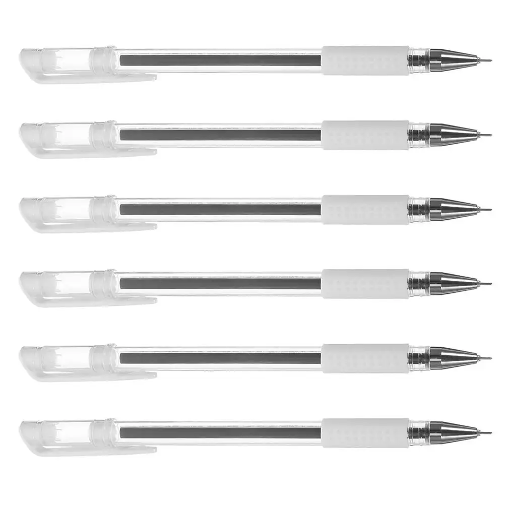 

6 Pcs Beauty Pen Eyebrow Marker Tattoo Positioning Pens Splashproof Design High Precision Portable Safe Gentle Non Irritating