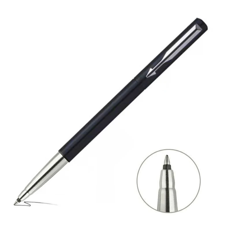 Hot New Classic Design Metal Roller Ballpoint Pen Business Office Signature Rollerball Pens Matte Black School Write Pen Parker