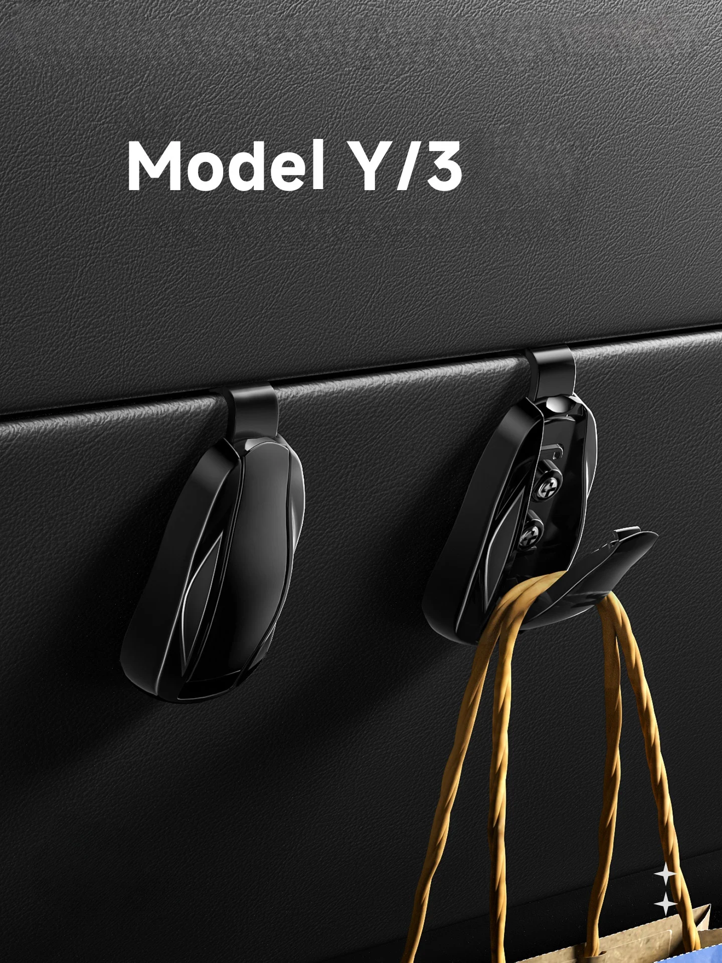 Car Glove Box Hook Is Suitable for Tesla Model Y/3, A New Accessory For The Passenger Seat Decoration