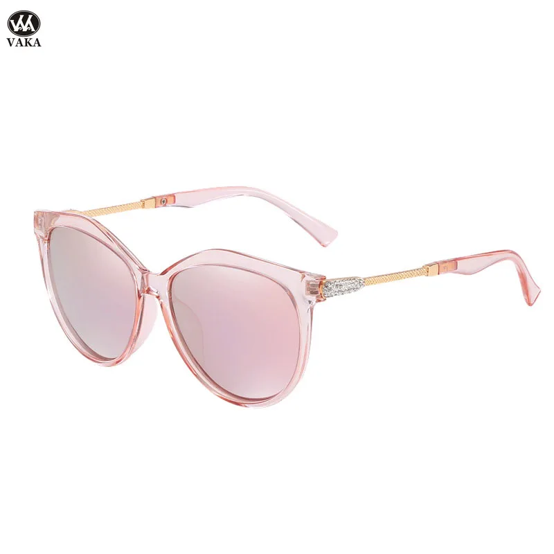 

2024 Round Frame Diamond Inlay High Quality Designer Brand Women Sunglasses Retro UV400 Polarized Sunglasses Shade Oculos De Sol