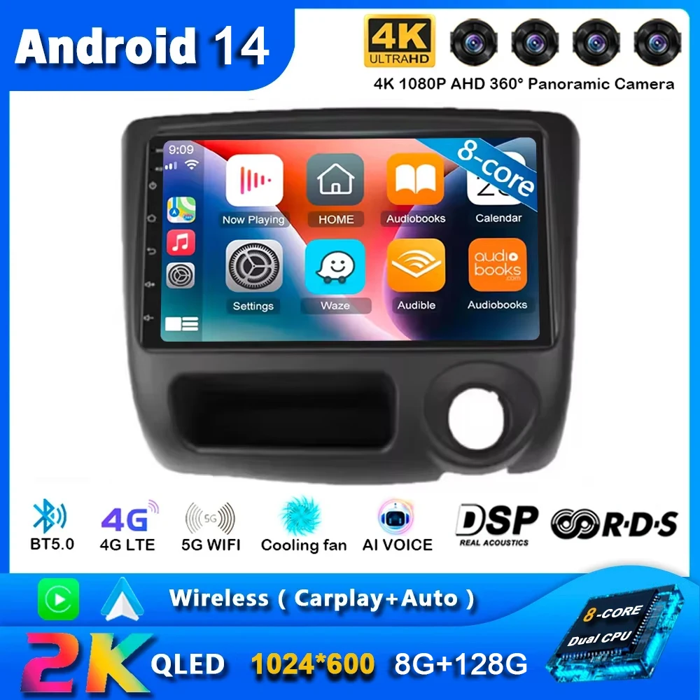 

Android 14 Car Radio Multimedia For Toyota Vitz XP10 Yaris Platz Echo 1999-2005 Stereo Auto Carplay Autoradio GPS Navigation DSP