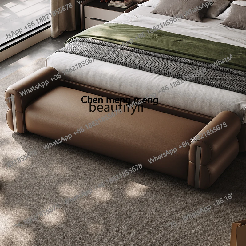Italian, Bedroom Minimalist Front Stool Bed Simplicity Modern Bedside, Bench Cloakroom Sofa Stool H