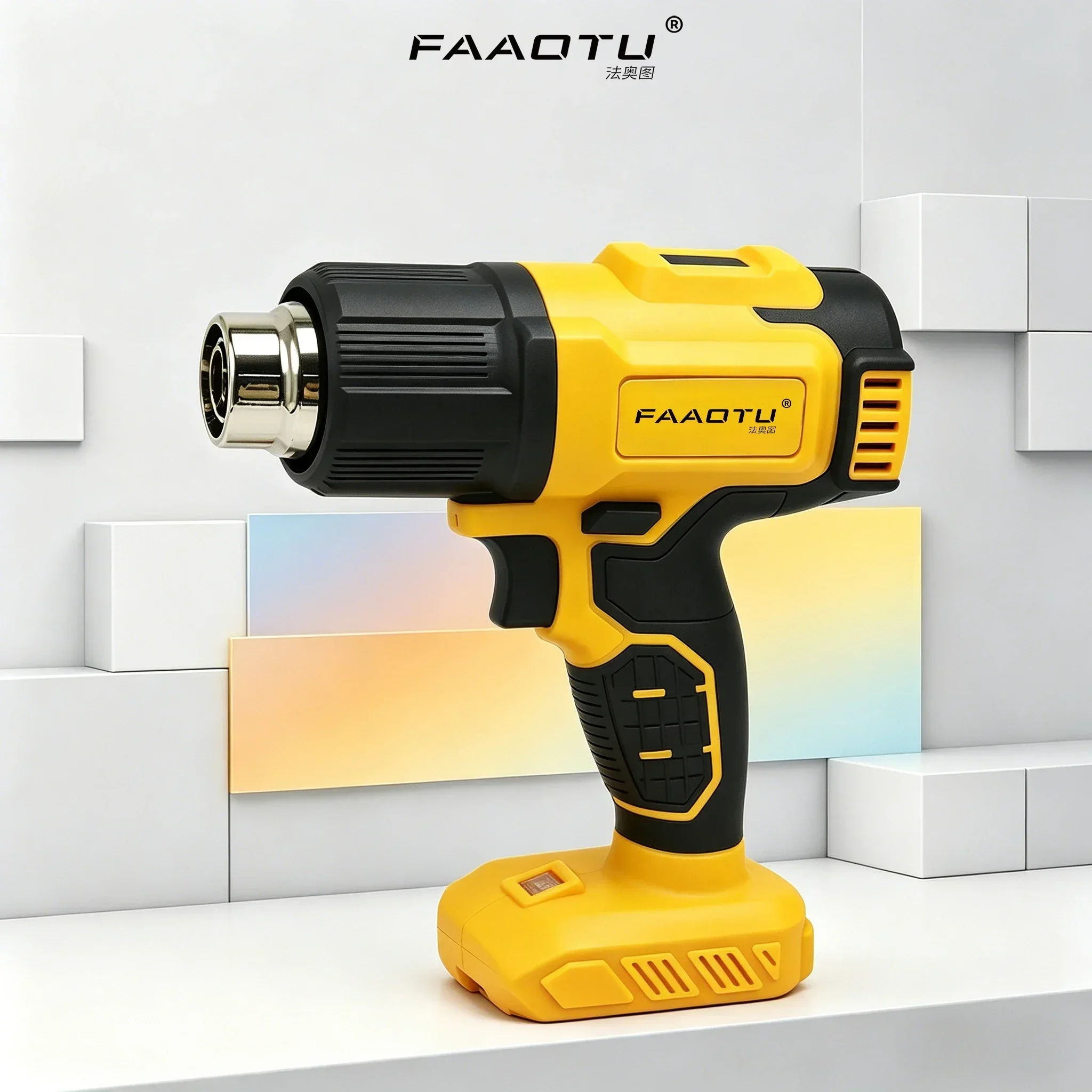 FAAOTU Cordless Heat Gun, DW-Level Quality & Reliability, High-Performance for All Tasks Suitable for DW battery NO battery