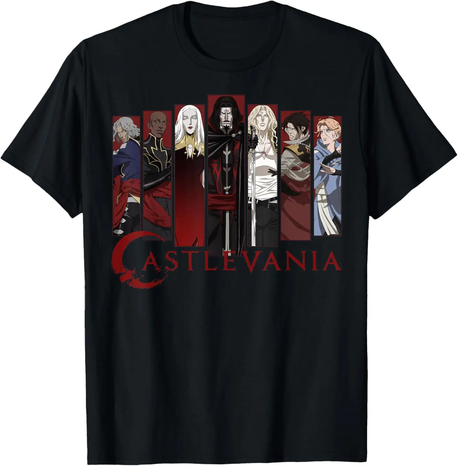 

Netflix Castlevania Character Panels T-Shirt