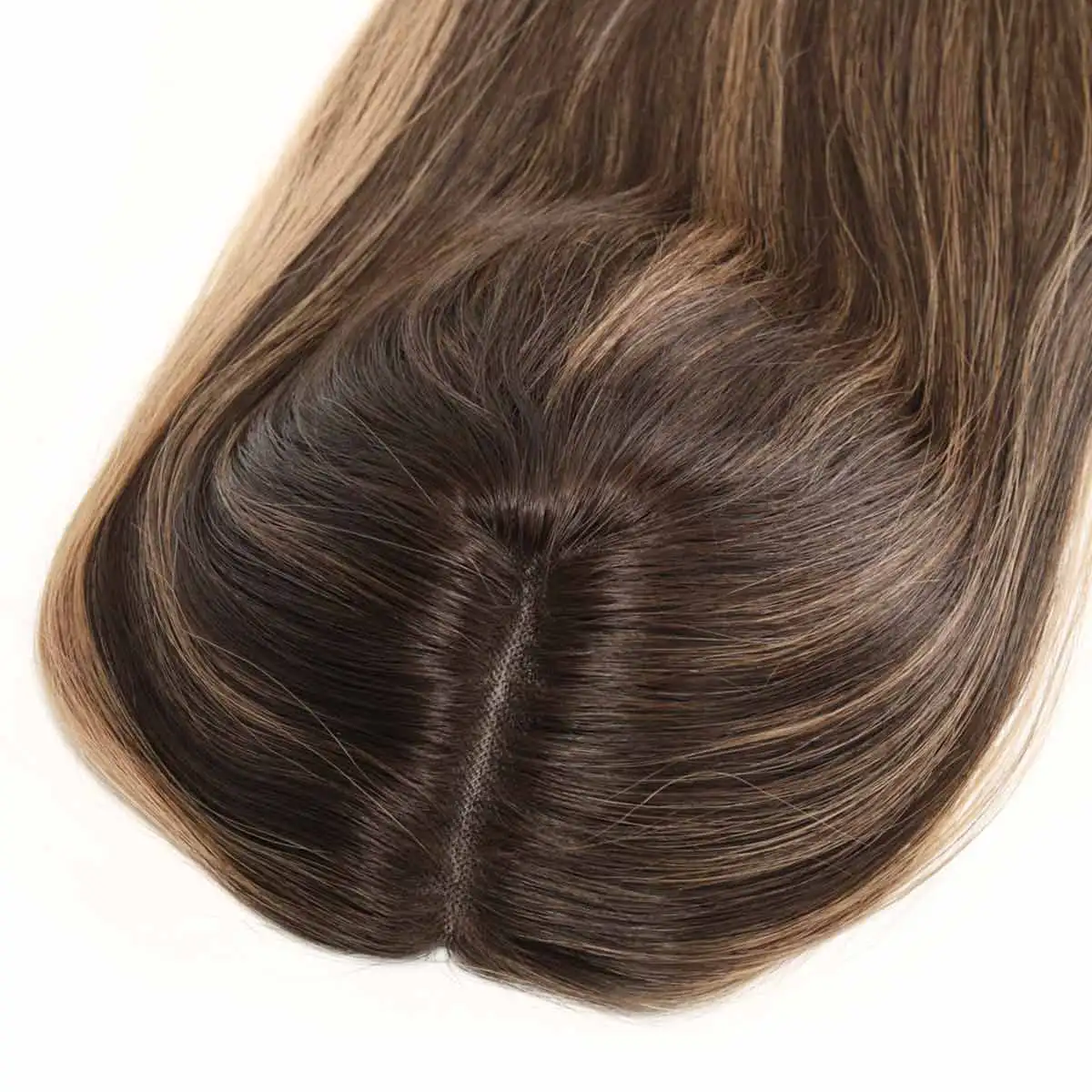 TUW28 7 ''x 8'' أحادية توبر الشعر القبعات العالية 14 "16" الشعر الطبيعي توبر الشعر الاصطناعي امرأة الصينية بشرة ريمي الشعر البشري #5