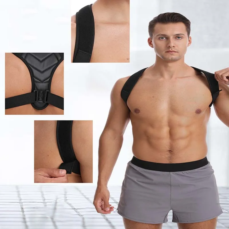 Correction Belt Anti-hunchback Posture Correction Belt Chest-straightening Back-opening and Shoulder-expanding Posture Corrector