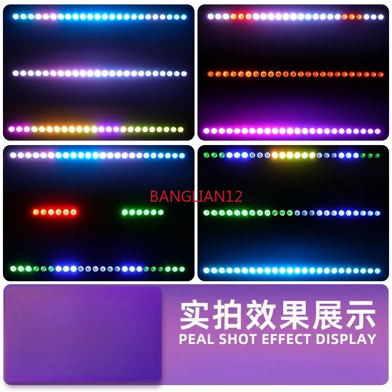 Wedding atmosphere light curtain dyeing effect bar stage lighting
