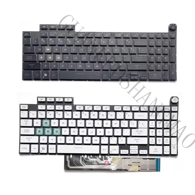 HJY...is suitable for ASUS FA507N FX517 FX507ZM FX617 FX507 FX607 laptop keyboard replacement parts