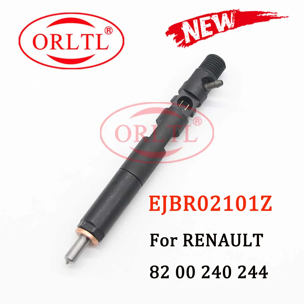 

EJBR02101Z 8200240244 Fuel Diesel Injector R02101Z Genuine Common Rail Injector for NISSAN KUBISTAR RENAULT CLIO KANGOO