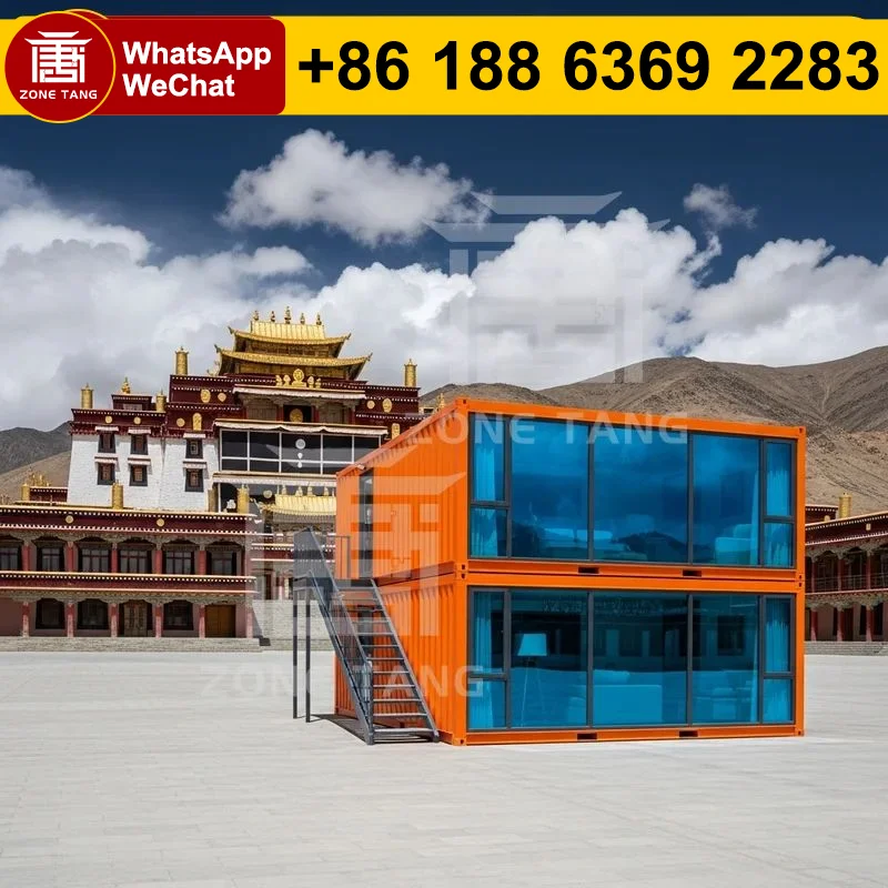 

Custom Modular Homes Wind Resistance Container Buildings Temporary School Multi Room Flat Pack Home Mobile House High Quality