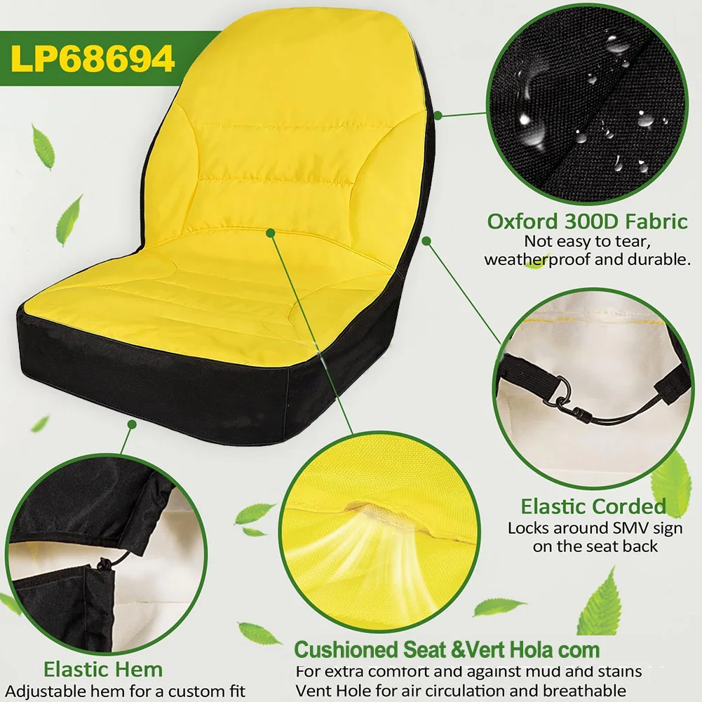 Replacement LP68694 Tractor For Seat Cover Designed for Comfort Fits All Models of the For 1025R and 2025R Series