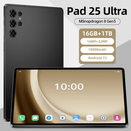 2026 Original Pad 25 Ultra Nueva Tableta Snapdragon 8 Gen3