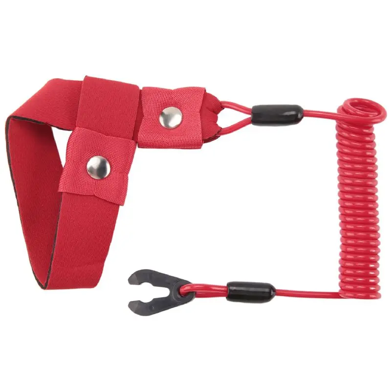 

Reliable-Stop Kill Safety Lanyard Fits Handlebar Switch Key Floating Emergency Flameout Rope For All Jet Ski