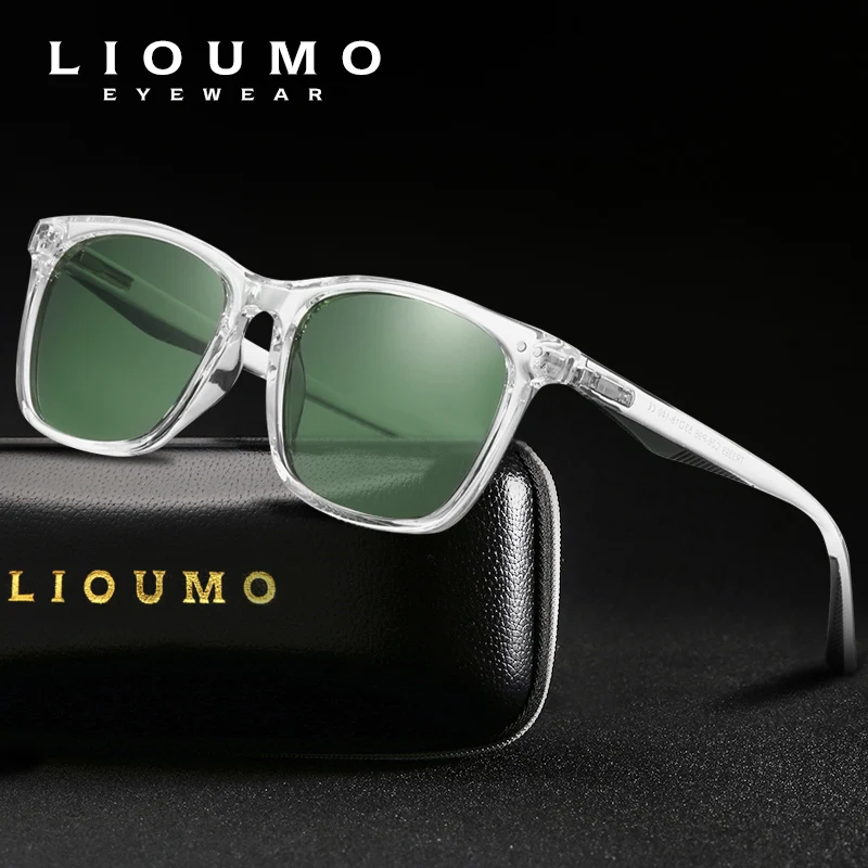LIOUMO Design Frauen Klassische Retro Niet Polarisierte Sonnenbrille Männer Angeln Gläser Trendy Shades UV Schutz lentes hombre