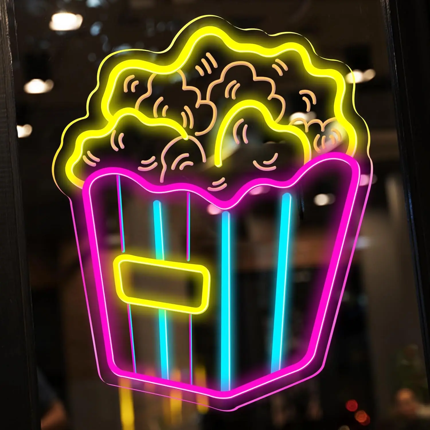 ポップコーンネオンサイン-5v-usb-調光可能な-led-ネオンライト-ホームシアターパーティーカフェ-キャンプ用-ネオンショップサイン-ミニマリストネオンライト