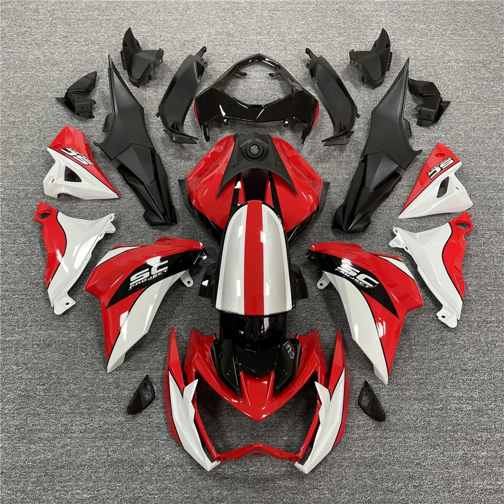 For Kawasaki Z800 Full Fairing Kit Injection SC red and white printing 2013-2014-2015-2016 Motorcycle Bodywork Cowling