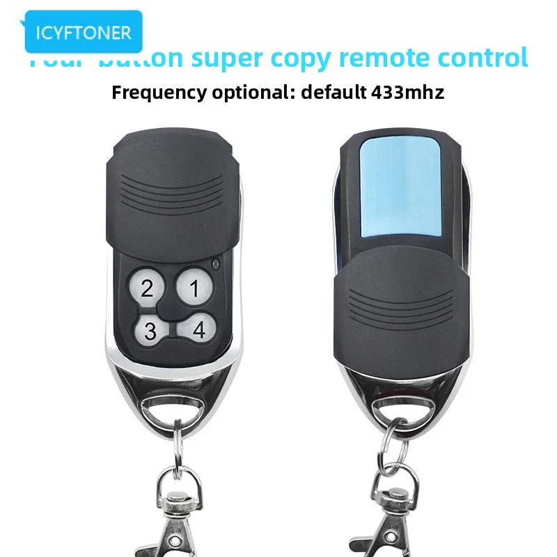 

433M Super Strong Copy Remote Control 4 Key Export Auto Garage Shutter By