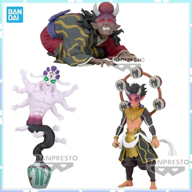 

Bandai Original BANPRESTO Anime Demon Slayer Hantengu Zohakuten Gyokko PVC Action Figures Collection Model Toys