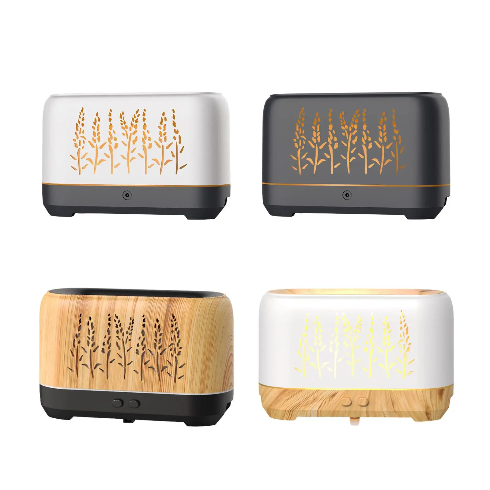 Portable Cool Mist Humidifier Aroma Diffuser USB Silent 200ml Ultrasonic for