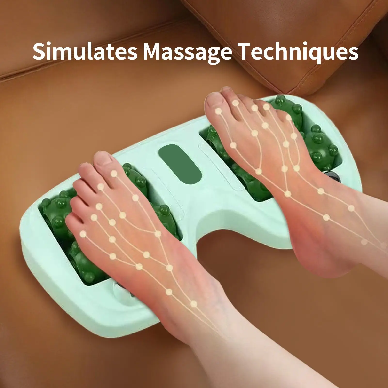 

2025 New Foot Massage Roller- Acupressure Reflexology Tool For Plantar Fasciitis Relief, Deep Tissue Muscle Recovery