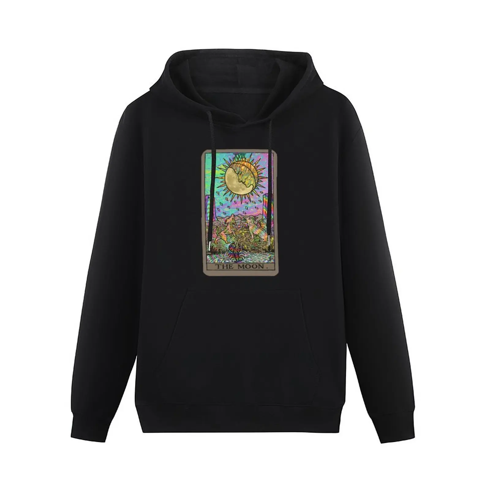 Psychadelic Tarot- The moon Pullover Hoodie anime clothes autumn hoodies for men