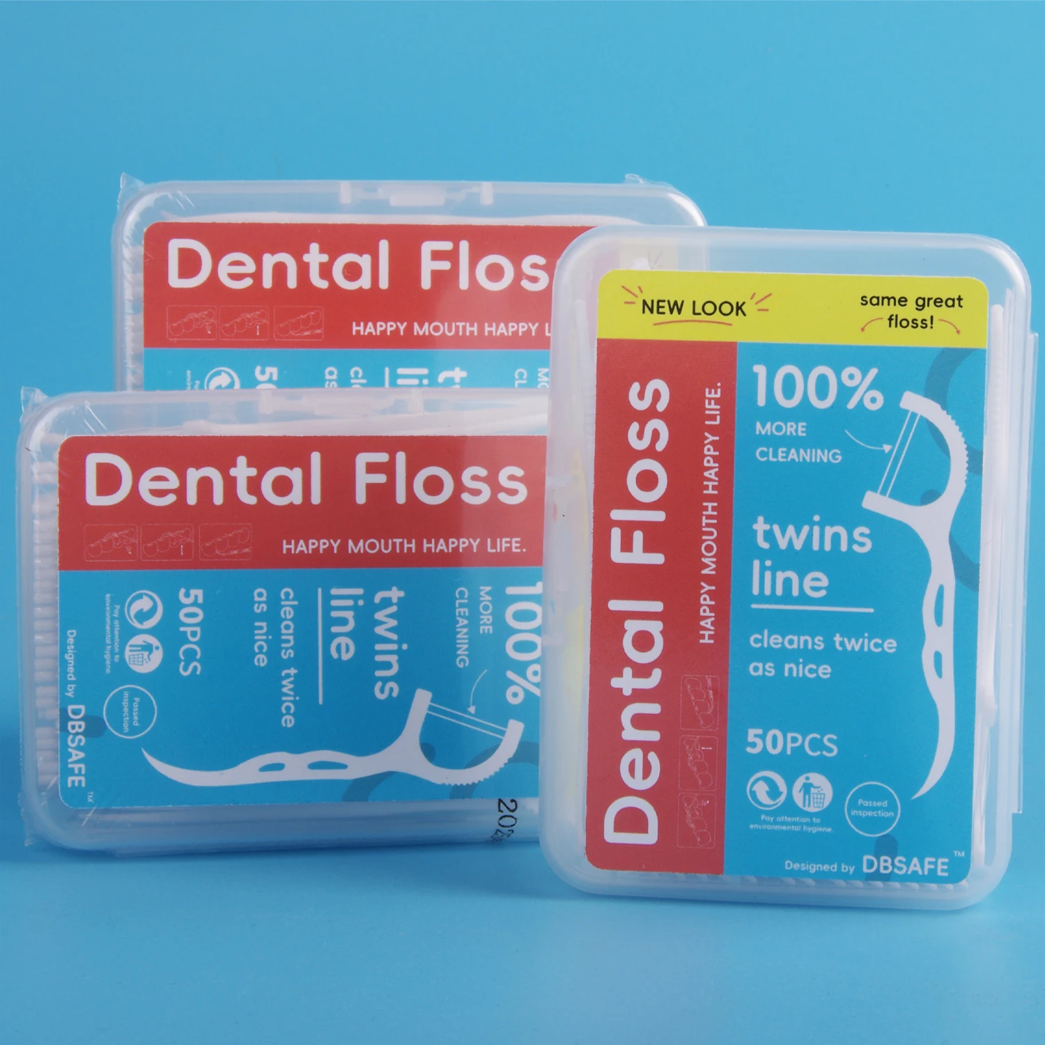 1/5/10 Box Portable Disposable Dental Floss Plastic Toothpick High-tension Dental Floss Stick Dental Floss Box Oral Care DBsafe