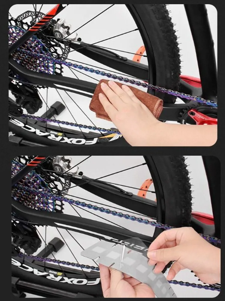 AliExpress MTB Frame Silicone Airbag Protector Bicycle Chainstay Protective Guard Pad Air Bag Downtube Sticker Anti Bike Chain Knock