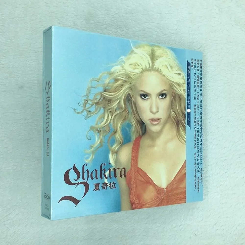 Álbum 2CD Shakira Car & Home CD Player Música Western Pop Latin Collection