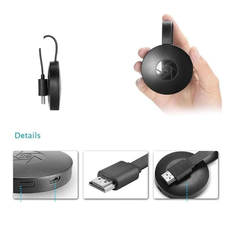 Synchronized Screen Projector 2.4G 1080P Screen Kit External Antenna Wireless Same Screen Kit Projector Computer With TV Monitor