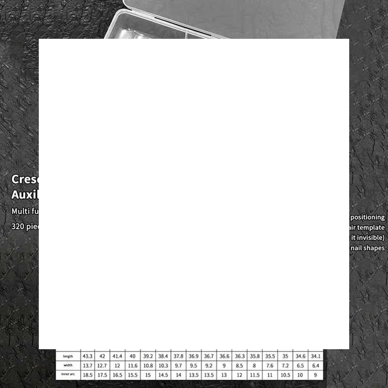 320 قطعة نعش اللوز مسمار نصائح مع خطوط مساعدة متعددة الوظائف لينة هلام غطاء كامل أظافر وهمية لتمديد اضغط على الأظافر